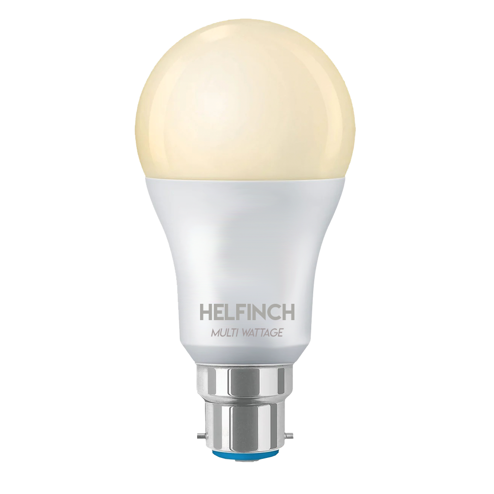 Helfinch Smart Lighting multi wattage led bulb multiwattage 12w 15w 8w 0.5w