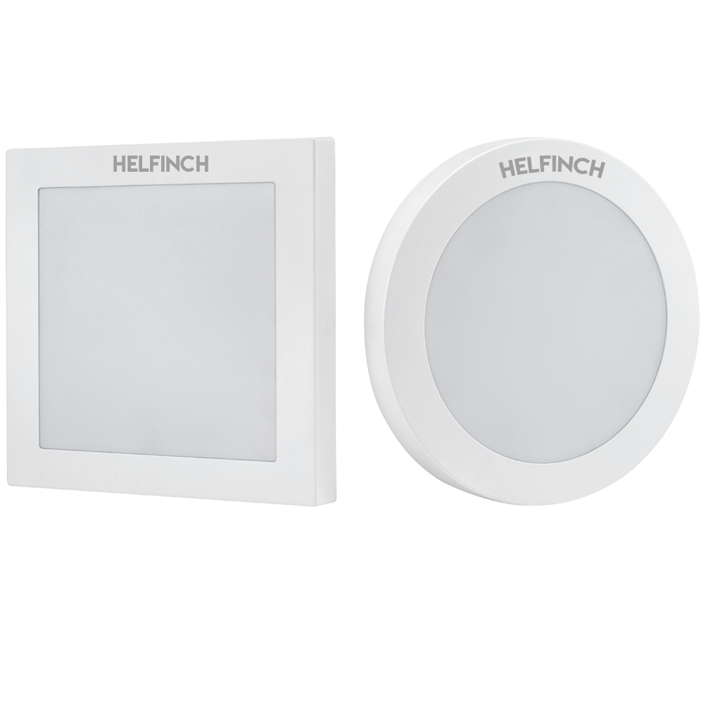 Helfinch Surface Panel LED Lights Round or Square