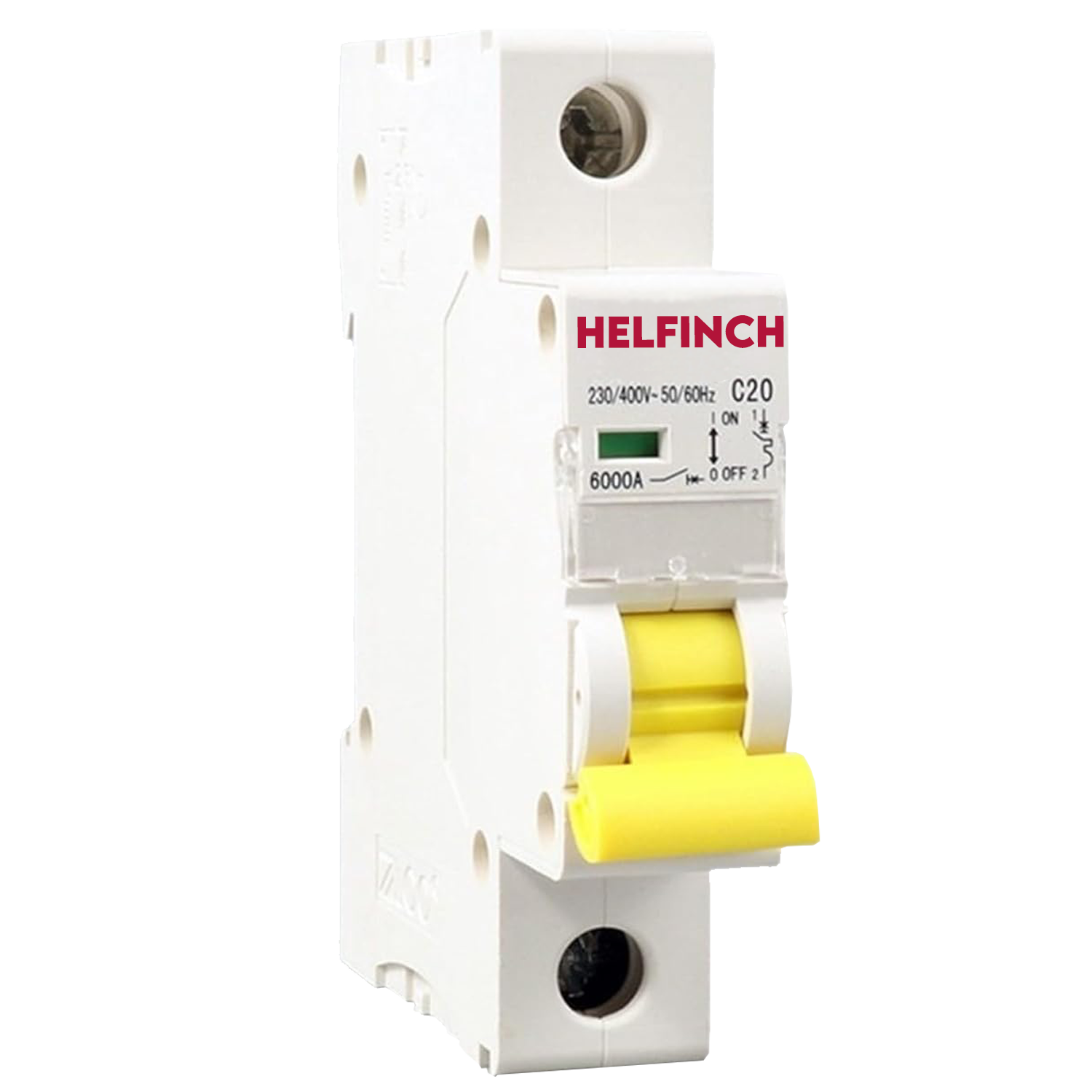 Helfinch Switchgear Circuit Breaker MCB Single Pole 1P 6 to 32 Amp 6a 32a