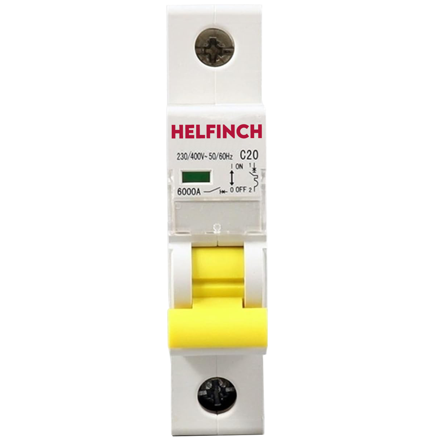 Helfinch Switchgear Circuit Breaker MCB Single Pole 1P 6 to 32 Amp 6a 32a